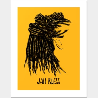 Jah Bless Posters and Art